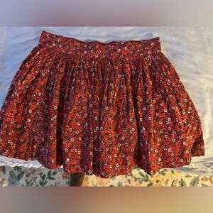Floral cotton Johnnie B skirt